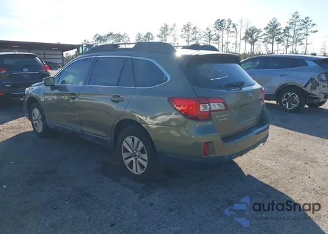 2016 Subaru Outback 2.5I Premium from USA, damaged, VIN 4S4BSBFC9G3302312